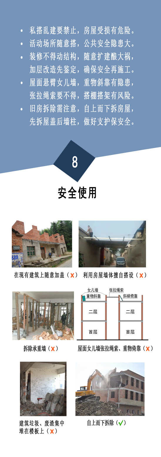 住建部：農村自建房安全常識”一張圖(圖9)